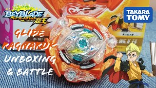 B-161 Glide Ragnaruk Quick Unboxing | Beyblade Burst Unboxing \u0026 Battle