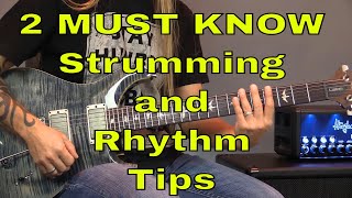 2 Tips to Develop Your Strumming | Rhythm Guitar Lesson