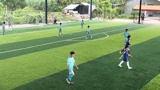 力圖足球學院泰國之旅                         力圖足球學院  U9 vs Six6 football academy U9        game one