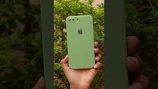 Light Green candy silicone case for Apple Iphone 7 plus