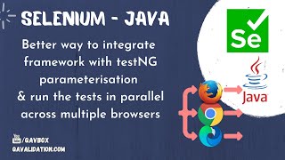 Better way to configure framework for parallel run using testNG parameterisation