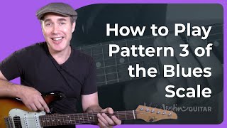 How to Play Pattern 3 of the Minor Pentatonic Scale - Blues Guitar