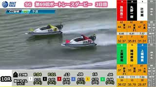 【SG常滑】地元の大スター③池田浩二、３日目の１走目の名誉挽回なるか【競艇・ボート】