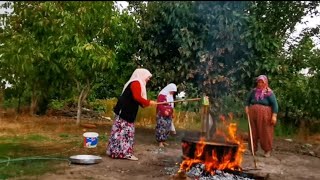 ESKİ USUL KÖYDE🍇 PEKMEZ YAPIMI BELGESEL TADINDA