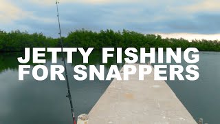 Hunting Snappers From A Jetty