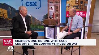 CSX CEO Joe Hinrichs on CNBC's Mad Money