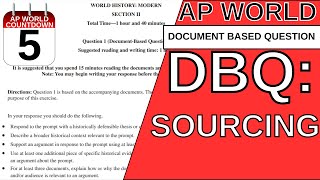 AROUND THE AP WORLD DAY 5: SOURCING THE DOCUMENTS (DBQ)