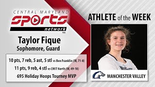 CMSportsNet Athlete of the Week: Manchester Valley's Taylor Fique