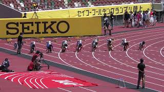 るい100m ライジングスター陸上小学生100m20220508