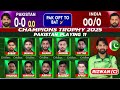 ভারত বনাম পাকিস্তান ৫ম ম্যাচ লাইভ খেলা দেখি live india vs pakistan champions trophy 2025 live 1