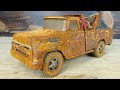 Rusty Tonka Tow Truck Restoration