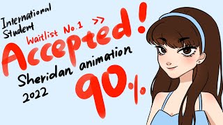 ACCEPTED 2022 Sheridan Animation Portfolio | 90%