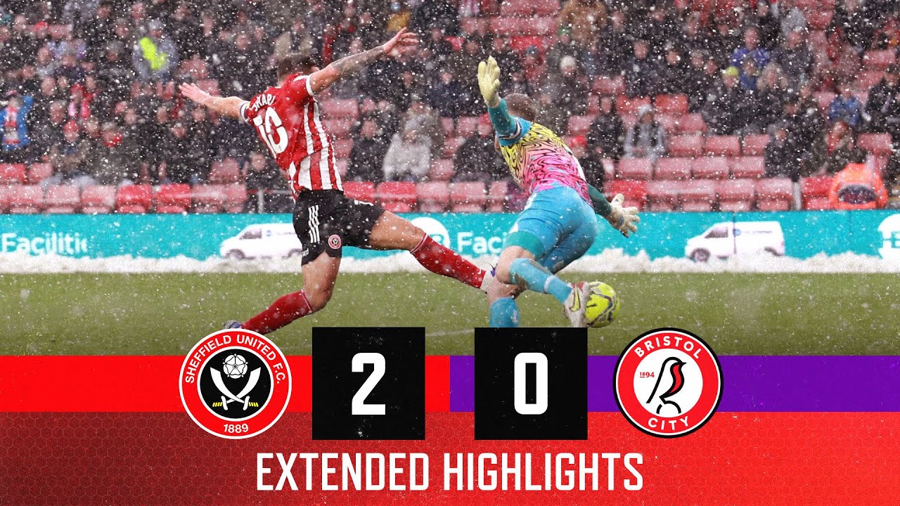 Sheffield United 2-0 Bristol City | Extended EFL Championship ...