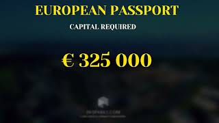 EU Passport for € 325 000