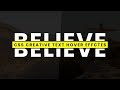CSS Creative Text Hover Effects | Split Text on Hover