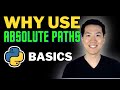Absolute Paths in Python | Absolute Imports | Modularization | Live Coding | Parametrization