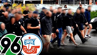 Als Hansa (zufällig) vor der Nordkurve Hannover auftauchte... | Ultras-Storytime