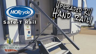 MORryde Safe T-Rail - Aftermarket Upgraded RV Handrail (Review \u0026 Demonstration)