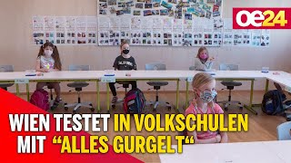 Wien testet nun auch in Volksschulen mit \