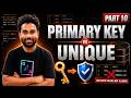 SQL Primary Key and Unique Constraint in MySQL | SQL Constraints Tutorial Part 10