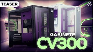 TEASER GABINETE GAMER MANCER CV300 PURPLE EDITION, MID-TOWER, LATERAL DE VIDRO