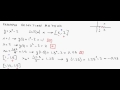 Example of bisection method