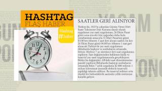 26.10.2014 SAATLER GERİ ALINIYOR