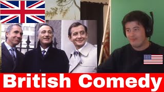 American Reacts How Well Do You Know British Comedy? - Anglophenia Ep 24