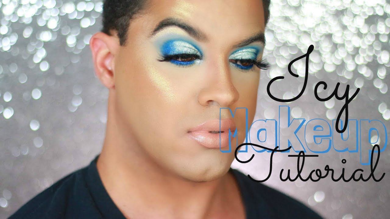 Icy Blue Makeup Tutorial Youtube