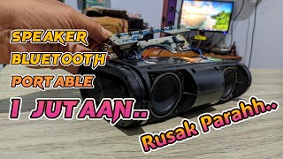 CARA PERBAIKI SPEAKER BLUETOOTH PORTABLE RUSAK PARAH