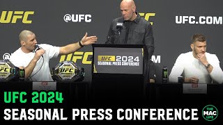 UFC 2024 Seasonal Press Conference (Full)