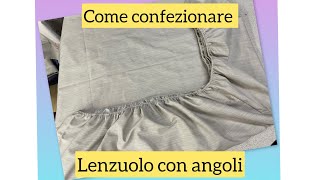 Lenzuolo con angoli ( confezione)