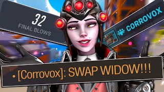 This is why you don't tell Widowmaker to swap in Overwatch 2