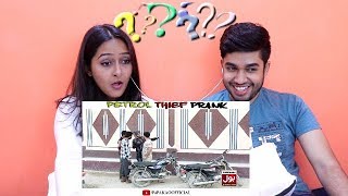 INDIANS react to PETROL THEIF PRANK by P4PAKAO
