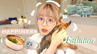 Vlog💫 New Design and Products, Picking up 500lbs clays by my self, 🍲Cooking| 扛了500磅泥巴回家，做了好多新品！