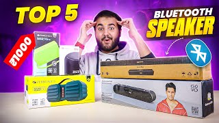 TOP 5 Best Portable Bluetooth Speakers under ₹1000/- in 2025 🔥🔥