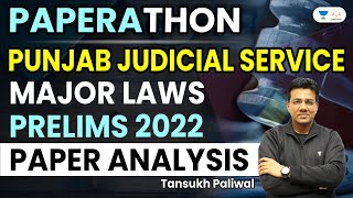 PPSC Judiciary 2022 | Major Laws Paper Analysis | Tansukh Paliwal | Linking Laws