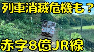 【存続危機なの？】コロナ禍減便で本数が0本/日になりかけたJR西日本の飛び地路線を利用すると...