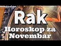 Rak ♋️ “Elektronski snažna i divlja energija” Horoskop za Novembar