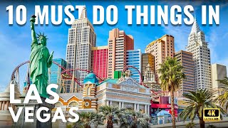 Top 10 Things To Do In Las Vegas, Nevada | Ultimate Travel Guide 2025 In 4K