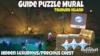 Guide Puzzle Mural - Hidden Luxurious/Precious Chest - Genshin Impact