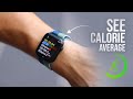 How to See Calorie Average History on Apple Watch (tutorial)