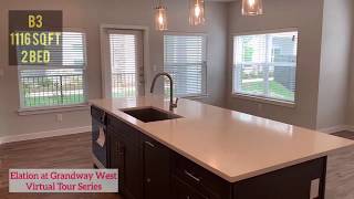 Virtual Tour Series: 2 Bed, B3 Floor Plan, 1116 Sq Ft