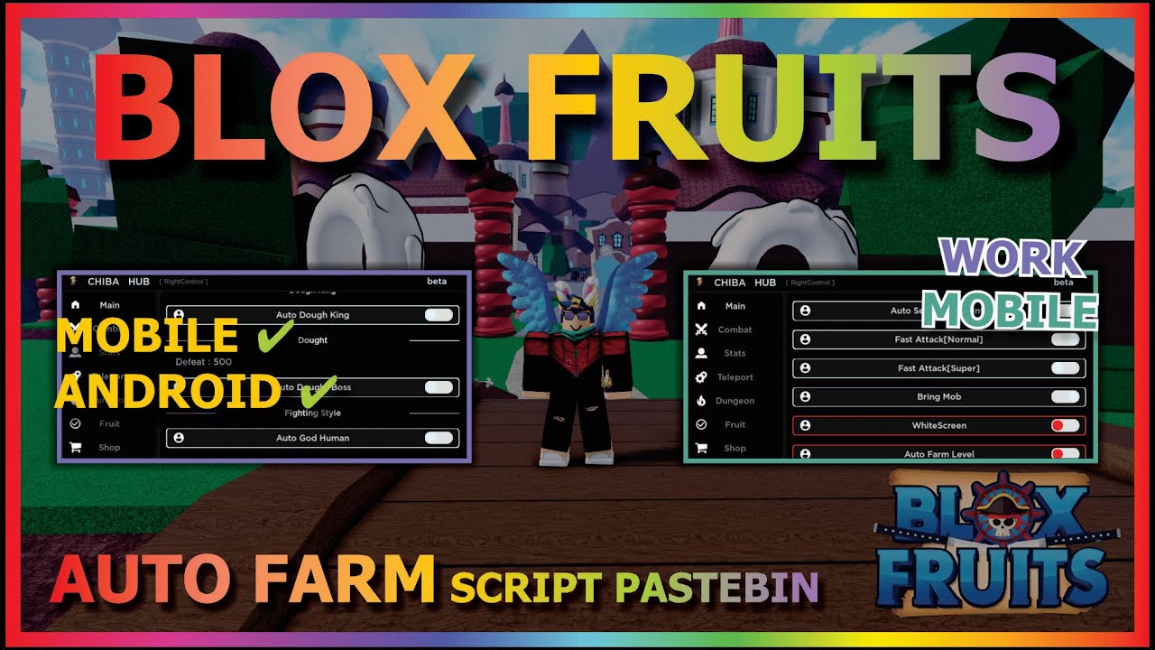 BLOX FRUITS Script Mobile UPDATE 17.3 AUTO FARM | BOSS FARM | AUTO RAID ...