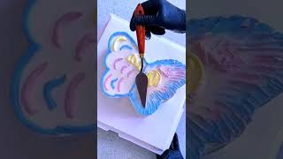Production process: Introductory technical training on cake learning from scratch.#shorts #music