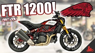 2019 Indian FTR 1200 - FIRST Look!