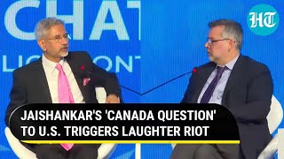 'Tempted To Ask Canadian Question': Jaishankar Jabs U.S. Delegate; Watch What Happened Next