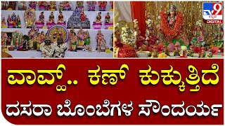 Dasara Bombe: ರಾಮನಗರದಲ್ಲಿ ಕಣ್ಮನ ಸೆಳೆಯುತ್ತಿದೆ ದಸರಾ ಬೊಂಬೆಗಳು | Tv9 Kannada