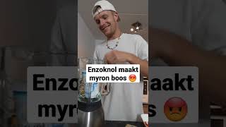 Enzoknol maakt myron boos #Enzoknol #myronkoops #bennie #subscribe #trending #shortvideo #viral