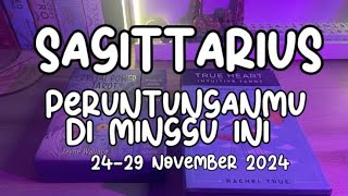 Sagittarius ♐ Peruntunganmu Di Minggu Ini 💫 (24-29 November 2024)